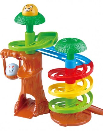 Миниатюра фотографии Развивающая игрушка playgo центр дерево-горка с шарами
