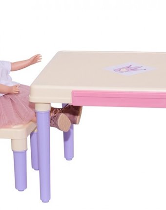 Миниатюра фотографии Огонек мебель для кукол принцесса арина