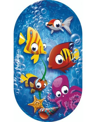Коврик Pondo Kids для ванны Рыбки 69х39