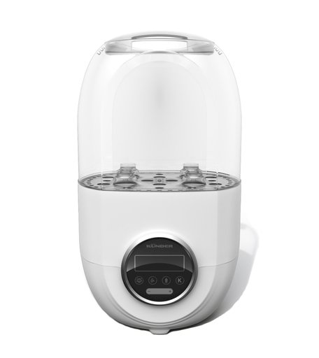 Электрический Kunder Стерилизатор KUNDER электрический паровой для бутылочек 4 в 1 (подогреватель, сушка, пароварка)