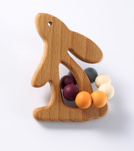 прорезыватель Mosaic Заяц Mosaic, для новорожденных