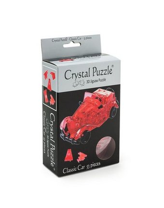 Головоломка Crystal Puzzle Автомобиль красный цвет: красный