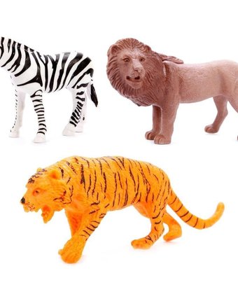 Набор диких животных - Jungle animal 3 шт