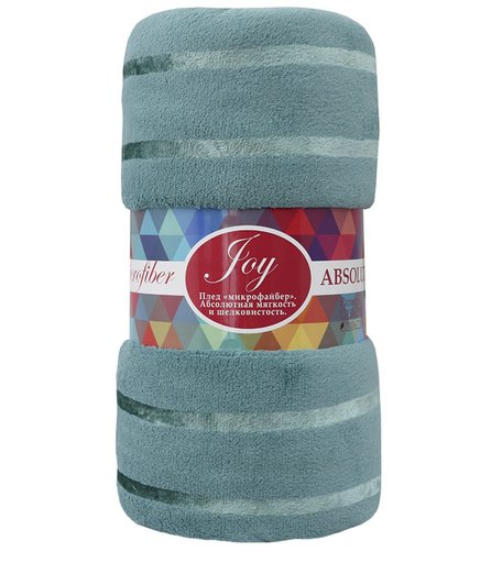 Плед TexRepublic из микрофайбера Joy плед 1 шт. 150 х 200 см