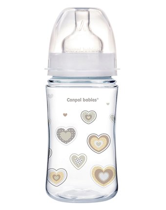 Миниатюра фотографии Бутылочка canpol «newborn baby», с 3 месяцев, 240 мл