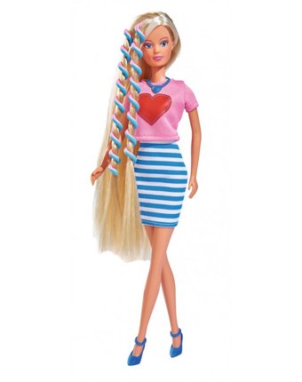 Simba Кукла Штеффи с аксессуарами для волос 29 см