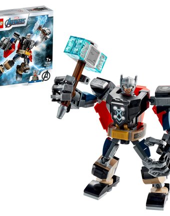 Миниатюра фотографии Конструктор lego marvel super heroes 76169 тор: робот