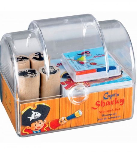 Развивающая игрушка Spiegelburg Набор штампов Capt'n Sharky 20145