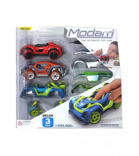 Modarri Игровой набор Супермашинки 3 в 1