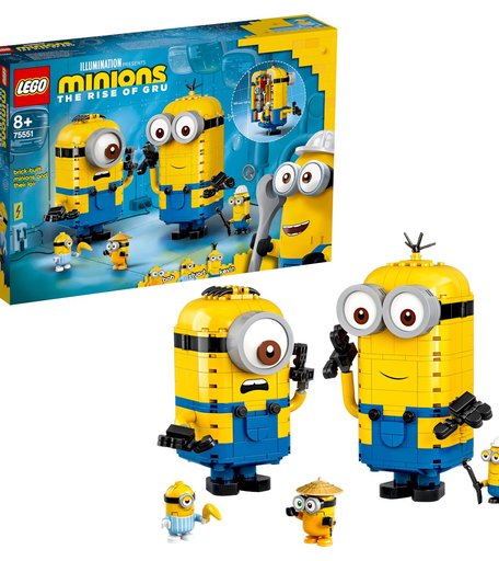 Конструктор LEGO Minions 75551 Фигурки миньонов и их дом