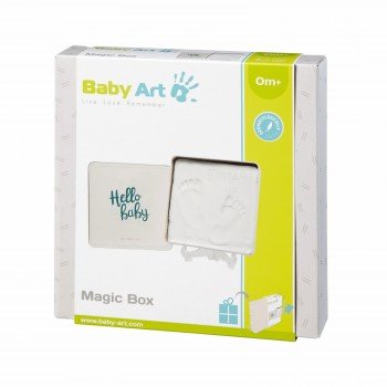 Коробочка для отпечатка квадратная Baby Art