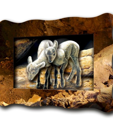 Хобби и Творчество VIZZLE Объемная картина Робкие шаги