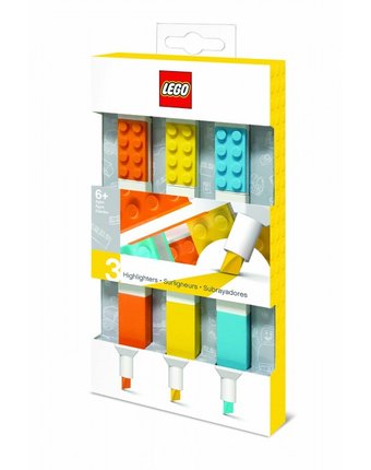 Миниатюра фотографии Lego набор цветных маркеров 3 шт.
