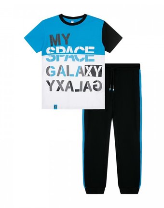Миниатюра фотографии Playtoday комплект для мальчика (футболка и брюки) 12111207