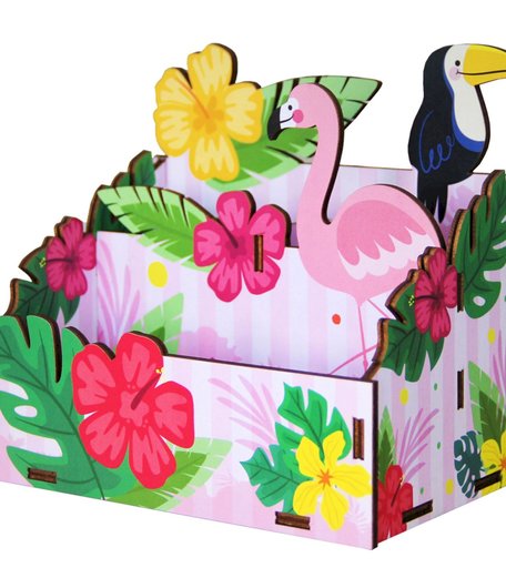 Подкладка настольная Орландо Фламинго, цветной