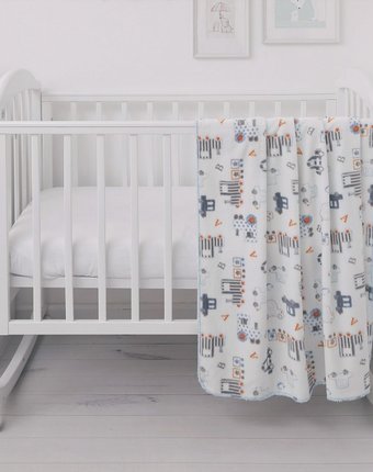 Миниатюра фотографии Baby nice (отк) покрывало micro flannel транспорт 100х118 см