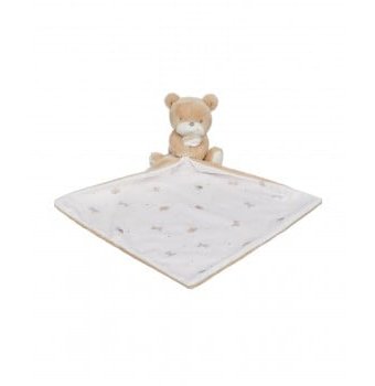 Миниатюра фотографии Игрушка мягкая с одеяльцем "медвежонок", кремовый