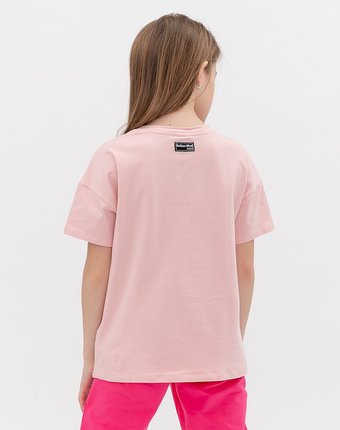 Розовая футболка Button Blue