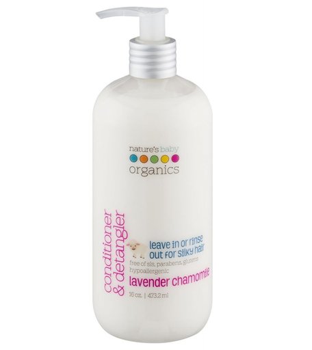 Кондиционер Natures baby organics Лаванда и ромашка, с рождения, 473 мл