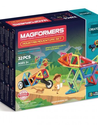 Конструктор Magformers Магнитный Adventure Mountain 32 set