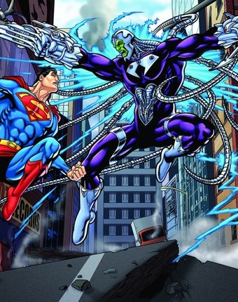 Миниатюра фотографии Prime 3d стерео пазл супермен против брейниака