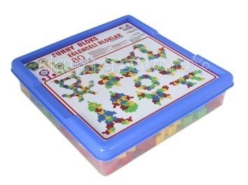 Конструктор Pilsan Funny Blocks 80 деталей