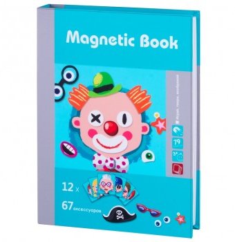 Развивающая игра "Гримёрка веселья" Magnetic Book