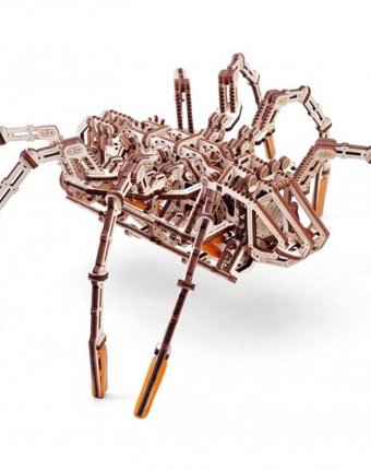 Миниатюра фотографии Wood trick механическая сборная модель космический паук