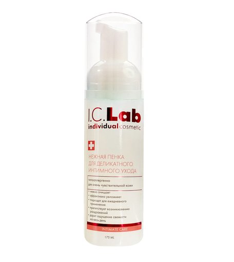 Нежная пенка для деликатного интимного ухода I.C.Lab Individual cosmetic 175 мл