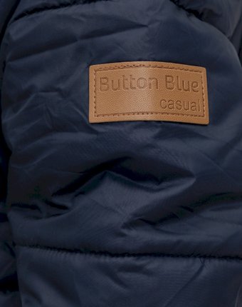 Миниатюра фотографии Полупальто демисезонное с капюшоном button blue