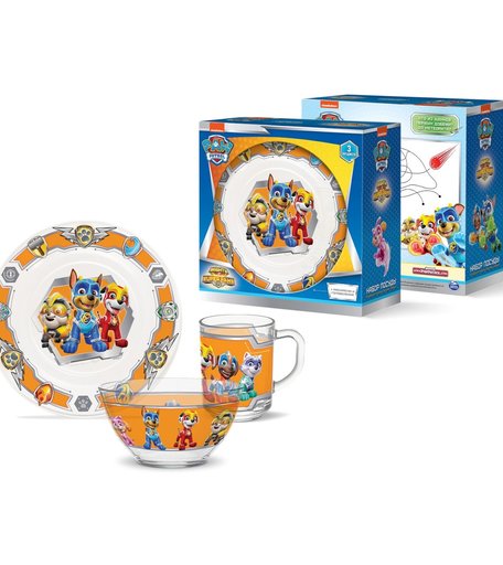 Набор посуды Priority Щенячий патруль Мегащенки