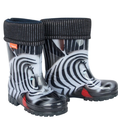 Резиновые сапоги Demar Зебра