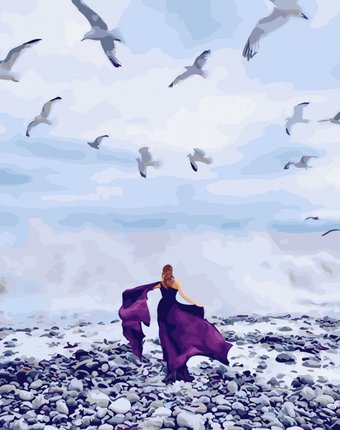 Paintboy Картина по номерам Бурное море
