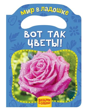 Миниатюра фотографии Книга росмэн «вот так цветы!» 0+