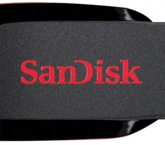 Миниатюра фотографии Sandisk память flash drive usb 2.0 cruzer blade 32gb