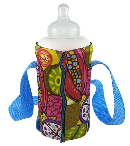 Чехол-держатель для детских бутылочек и банок с широким горлом 