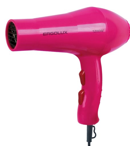 Фен розовый ERGOLUX ELX-HD06-C14