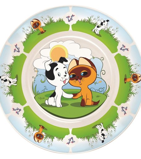 Тарелка Priority Котенок по имени Гав, с 3 лет
