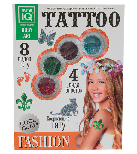 Набор для опытов Master IQ Тату Fashion