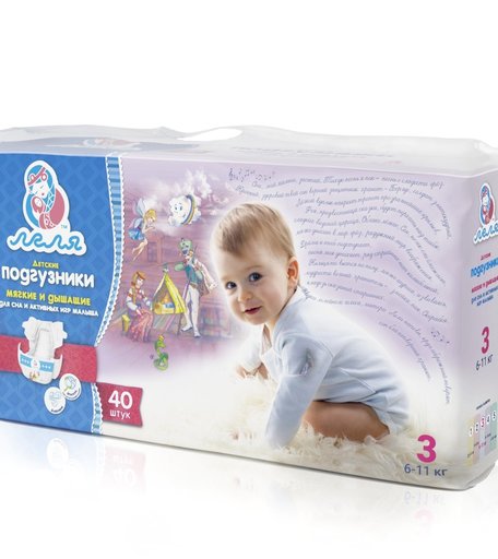 Подгузники Леля универсальные (6-11 кг) шт.