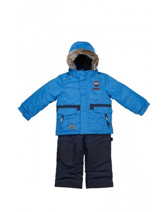 Миниатюра фотографии Peluchi & tartine комплект для мальчика (куртка и брюки) f18m53eg