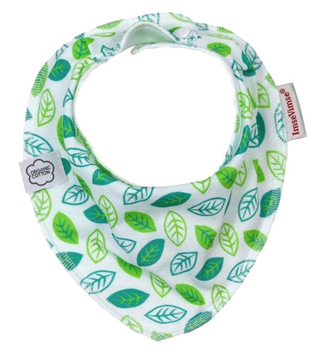 Слюнявчик ImseVimse Bandana Leaves, с рождения, 20 х 10 см