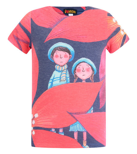 Футболка I Love To Dream Дети в цветах