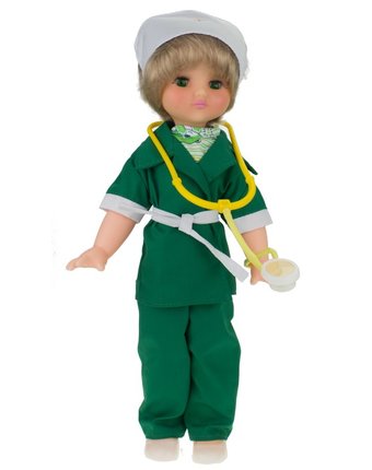 Миниатюра фотографии Мир кукол кукла врач м1 45 см