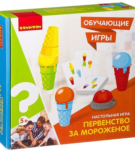Bondibon Настольная игра Первенство за мороженое