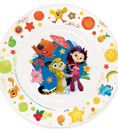 Тарелка Priority Мульт, с 3 лет