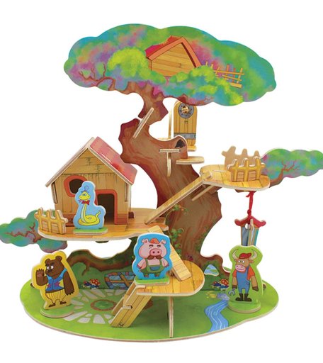 Пазл 3D Rezark дом на дереве