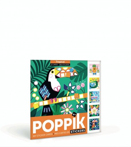 PoppiK Мои наклейки Тропический мир
