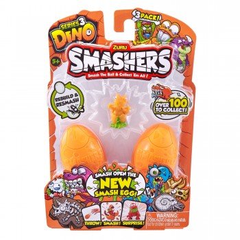 Дино-сюрприз в яйце Zuru Smashers