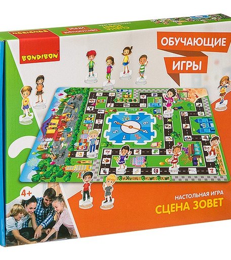 Bondibon Настольная игра Сцена зовет